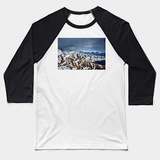 Mountain range in the spring Baseball T-Shirt